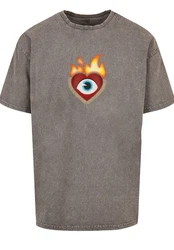 emoji couture T-Shirt Heart on flames 