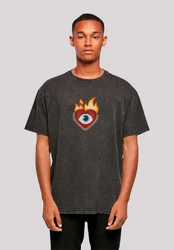 emoji couture T-Shirt Heart on flames 