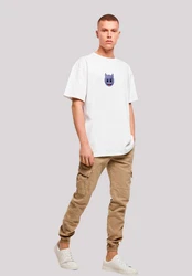 emoji couture T-Shirt Evil smiling furry face Premium Qualität lila