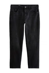 Next Authentische Slim Fit Stretchjeans im Vintage-Look Schwarz/Dunkelgrau