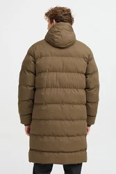 North Bend Langmantel NBEliot Khaki/Dunkelgrün/Braun