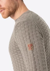 Timezone Strickpullover Rundhals Regular Fit (8026) Beige (8026)