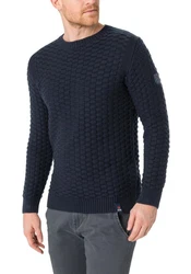Timezone Strickpullover Rundhals Regular Fit (8026) Dunkelblau (8026)