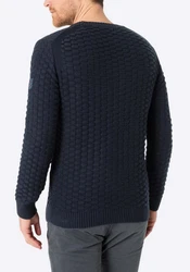 Timezone Strickpullover Rundhals Regular Fit (8026) Dunkelblau (8026)