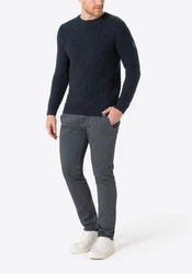 Timezone Strickpullover Rundhals Regular Fit (8026) Dunkelblau (8026)