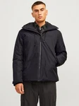 Jack & Jones Outdoorjacke JCOSUMMIT Schwarz/Dunkelgrau/Grau/Dunkelblau