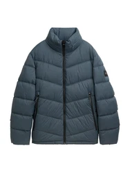 TOM TAILOR Jacke Blau/Grau/Hellblau/Dunkelblau