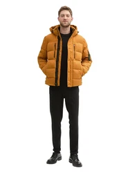 TOM TAILOR Jacke Gelb/Braun/Orange