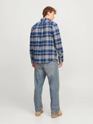 Jack & Jones Hemd JPRBLunorris Blau/Dunkelblau/Hellblau