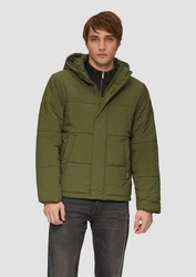 QS Allwetterjacke Gesteppte Outdoor-Jacke mit Kapuze 
