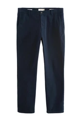 Next Chinohose Slim Fit Signature Nova Fides Chinohose Dunkelblau/Blau/Hellblau