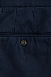 Next Chinohose Slim Fit Signature Nova Fides Chinohose Dunkelblau/Blau/Hellblau