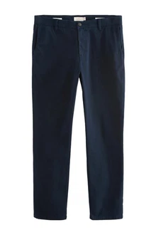 Next Chinohose Slim Fit Signature Nova Fides Chinohose Dunkelblau/Blau/Hellblau