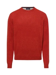 Andrew James Strickpullover Rot/Orange
