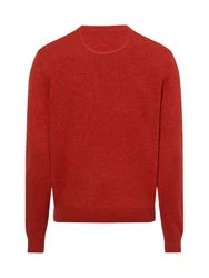 Andrew James Strickpullover Rot/Orange