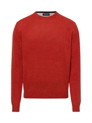Andrew James Strickpullover Rot/Orange