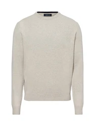 Andrew James Strickpullover Khaki/Grau/Braun/Beige