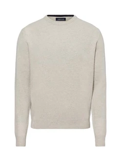 Andrew James Strickpullover Khaki/Grau/Braun/Beige