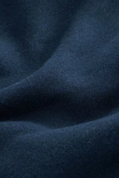 Next Kapuzenfleecejacke Teddyfell Reißverschluss (1-St) Dunkelblau/Blau/Hellblau