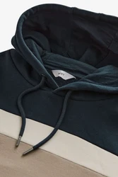 Next Kapuzensweatshirt Hoodie Blockfarben