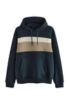 Next Kapuzensweatshirt Hoodie Blockfarben