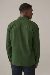 Next Hemdjacke Dunkelgrün/Grün