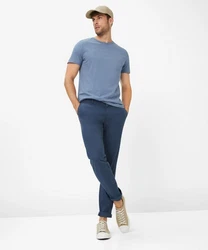Brax Chinohose Style FABIO IN Dunkelblau/Blau/Hellblau