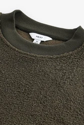 Next Fleecepullover Fleece-Rundhalssweatshirt 