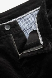 Next Chinohose Slim Fit Chinohose Schwarz/Khaki