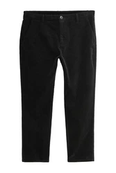 Next Chinohose Slim Fit Chinohose Schwarz/Khaki