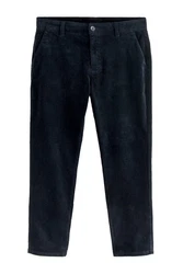 Next Chinohose Slim Fit Chinohose Dunkelblau/Blau
