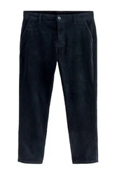 Next Chinohose Slim Fit Chinohose Dunkelblau/Blau