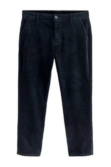Next Chinohose Slim Fit Chinohose Dunkelblau/Blau