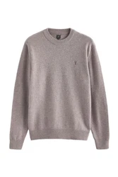 Next Rundhalspullover Regular Fit Beige/Rosa/Rot/Grau/Lila