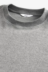 Next Langarmshirt mit Rundhalsausschnitt Grau/Hellgrau/Dunkelgrau