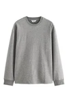 Next Langarmshirt mit Rundhalsausschnitt Grau/Hellgrau/Dunkelgrau