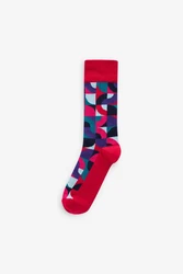 Next Bandeau-Bikini-Top Kurzsocken Gemusterte Socken im 5er-Pack 