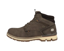 Dockers by Gerli Herren Schnürboots (53TA003) Dunkelbraun/Braun/Grau/Dunkelgrün/Khaki