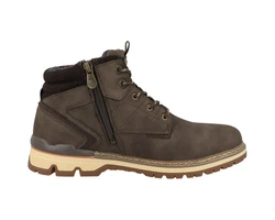 Dockers by Gerli Herren Schnürboots (53TA003) Dunkelbraun/Braun/Grau/Dunkelgrün/Khaki