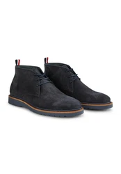 HECHTER PARIS Schnürboots Dunkelblau/Hellblau
