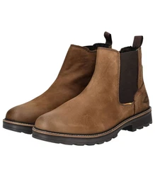 camel active Stiefel Chelseaboots Casual Boots Braun/Beige