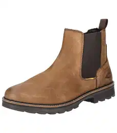 Stiefelette Leder Schnrstiefelette