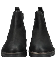 camel active Stiefel Chelseaboots Casual Boots Schwarz/Dunkelrot/Blau