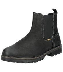 camel active Stiefel Chelseaboots Casual Boots Schwarz/Dunkelrot/Blau