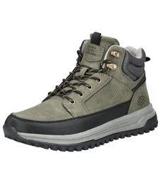 Stiefelette Lederimitat Schnrstiefelette