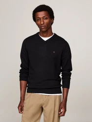 TOMMY HILFIGER Pullover Schwarz