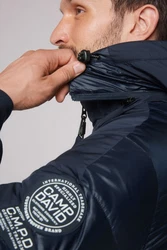 CAMP DAVID Jacke mit abtrennbarer Kapuze Dunkelblau