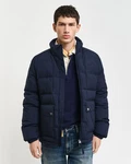 Gant Winterjacke Regular Fit Dunkelblau/Hellblau/Blau