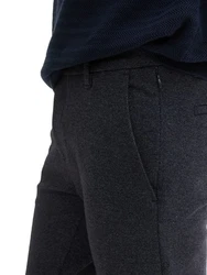 TOM TAILOR Chinohose JERSEY SLIM CHINO Travis Dunkelblau/Hellblau