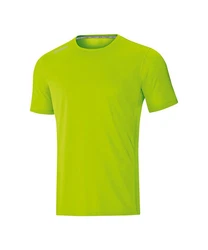 Jako Kurzarmshirt T-Shirt Run  Grün/Neonfarben/Gelb